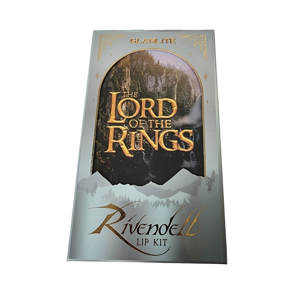 Glamlite The Lord of the Rings Rivendell Lip Kit Gloss and Liner Set New